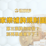百家樂補牌規則圖解：第三張牌何時發？別再靠感覺下了！