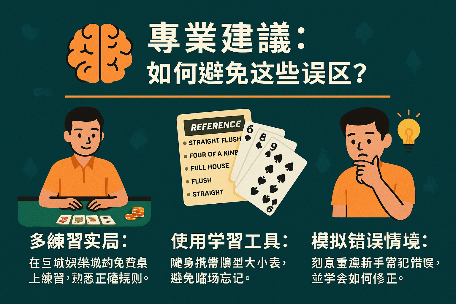 🧠 專業建議：如何避免這些誤區？