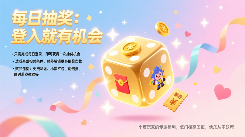 🎲 鉅城娛樂城每日抽獎：登入就有機會